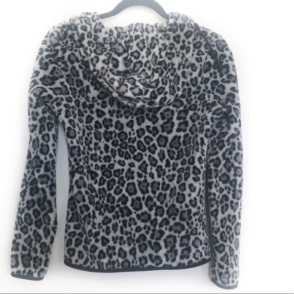 Leopard print hoodie jacket - Picture 4 of 5